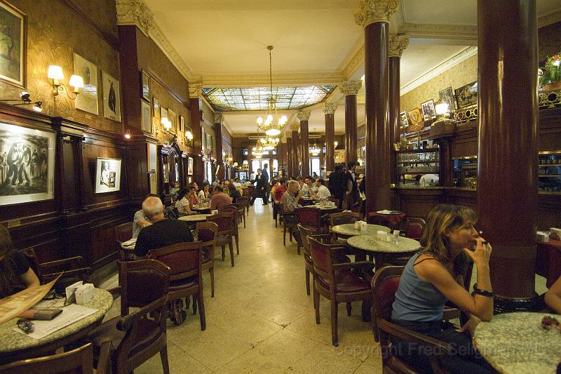 20071201_161550  D2X 4200x2800.jpg - Cafe Tortoni, famous Buenos Aires Coffee House.